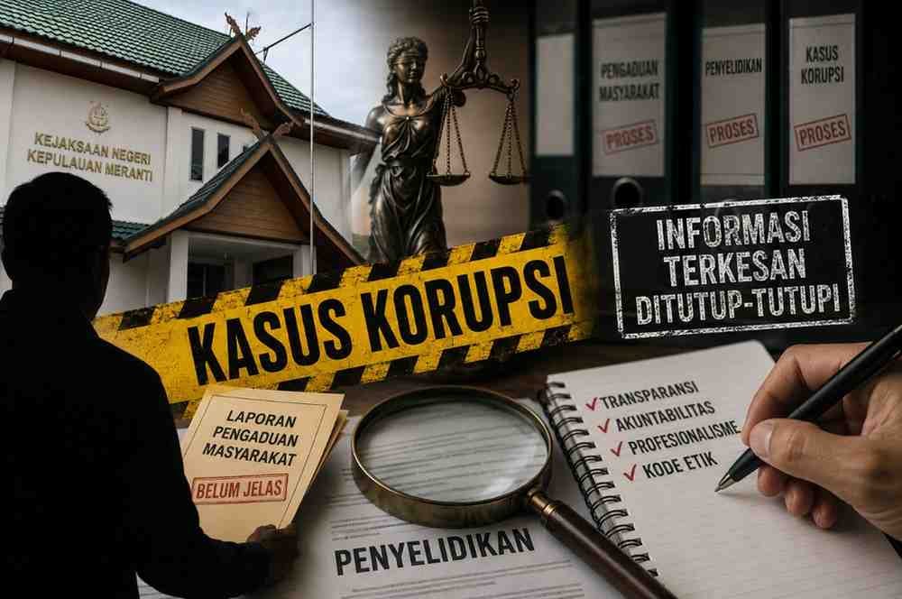 Ada Apa di Kejari Meranti? PERTAMAK Riau Soroti Informasi Kasus Korupsi yang Dinilai Tertutup